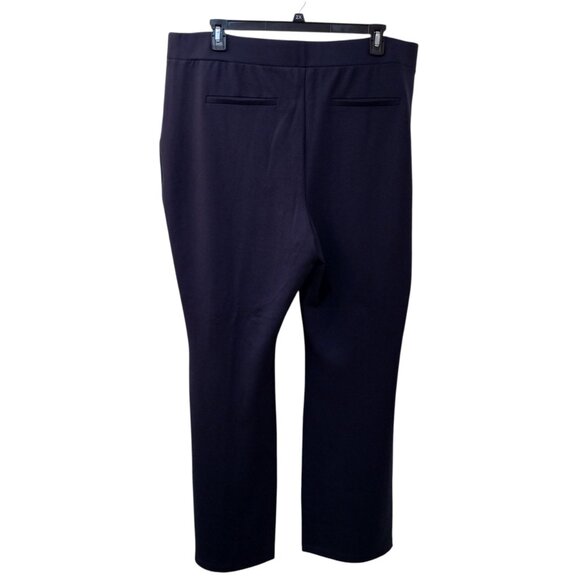 IMAN 2-Piece Dark Navy-Blue Pantsuit – Size 2X, Elegance & Comfort - Picture 9 of 12